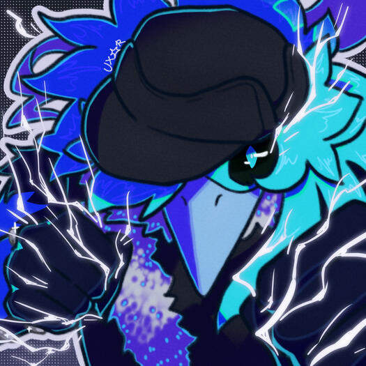 Illustration for Localpsychic on Bluesky