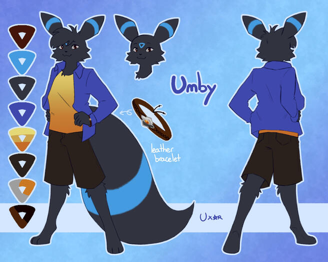Character sheet for Umbyz_ on Tiktok Character sheet for Umbyz_ on Tiktok